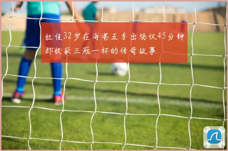 杜佳32岁在海港五季出场仅45分钟却收获三冠一杯的传奇故事